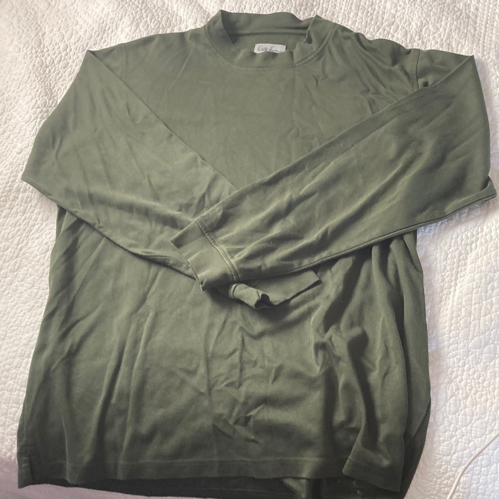 green sweater from walter hagen